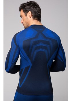Termoaktywna koszulka męska z długim rękawem czarno-niebieska Confidence, Kolor czarno-niebieski, Rozmiar L, Spaio ze sklepu Primodo w kategorii Bielizna termoaktywna męska - zdjęcie 168135611