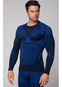 Termoaktywna koszulka męska z długim rękawem czarno-niebieska Confidence, Kolor czarno-niebieski, Rozmiar L, Spaio ze sklepu Primodo w kategorii Bielizna termoaktywna męska - zdjęcie 168135612