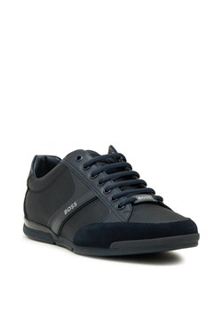 BOSS BLACK Sneakersy Saturn_Lowp | z dodatkiem skóry ze sklepu Gomez Fashion Store w kategorii Buty sportowe męskie - zdjęcie 168136313