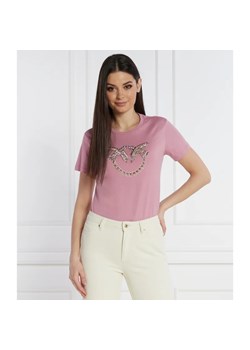 Pinko T-shirt | Regular Fit ze sklepu Gomez Fashion Store w kategorii Bluzki damskie - zdjęcie 168136341