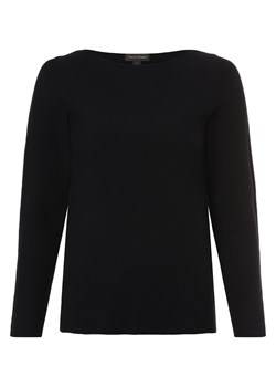 Franco Callegari Sweter damski Kobiety Bawełna czarny jednolity ze sklepu vangraaf w kategorii Swetry damskie - zdjęcie 168136913