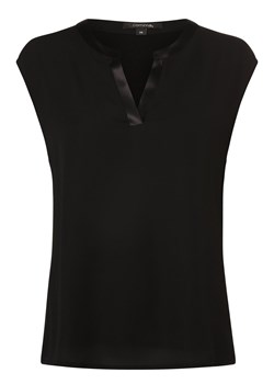 comma Koszulka damska Kobiety czarny jednolity ze sklepu vangraaf w kategorii Bluzki damskie - zdjęcie 168145472
