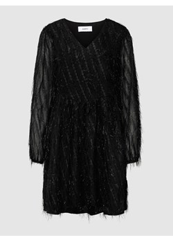 Sukienka o długości do kolan z frędzlami model ‘Mimat’ ze sklepu Peek&Cloppenburg  w kategorii Sukienki - zdjęcie 168146913