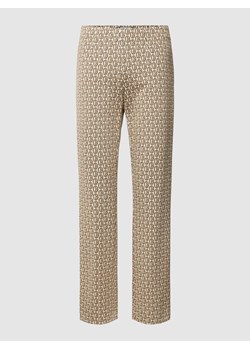 Spodnie materiałowe ze wzorem na całej powierzchni model ‘CINDY’ ze sklepu Peek&Cloppenburg  w kategorii Spodnie damskie - zdjęcie 168147001