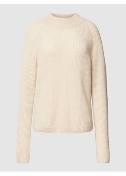 Sweter z dzianiny z okrągłym dekoltem ze sklepu Peek&Cloppenburg  w kategorii Swetry damskie - zdjęcie 168147214