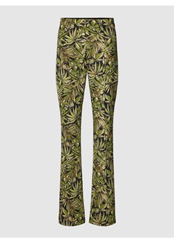 Spodnie materiałowe z kwiatowym wzorem ze sklepu Peek&Cloppenburg  w kategorii Spodnie damskie - zdjęcie 168147604