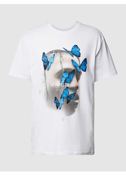 T-shirt z nadrukiem z motywem model ‘LE PAPILLON’ ze sklepu Peek&Cloppenburg  w kategorii T-shirty męskie - zdjęcie 168147871
