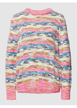 Sweter z dzianiny z tkanym wzorem ze sklepu Peek&Cloppenburg  w kategorii Swetry damskie - zdjęcie 168148502