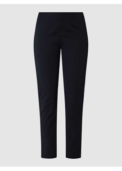 Spodnie materiałowe skrócone z dodatkiem streczu model ‘Sabrina’ ze sklepu Peek&Cloppenburg  w kategorii Spodnie damskie - zdjęcie 168148581
