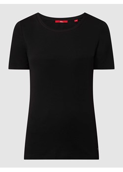 T-shirt z bawełny ze sklepu Peek&Cloppenburg  w kategorii Bluzki damskie - zdjęcie 168148591