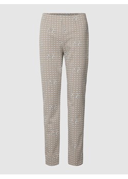 Spodnie materiałowe ze wzorem na całej powierzchni model ‘PENNY’ ze sklepu Peek&Cloppenburg  w kategorii Spodnie damskie - zdjęcie 168148873