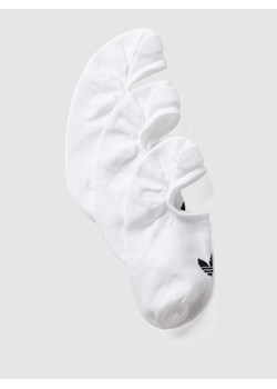 Skarpetki stopki z elastycznej mieszanki bawełny w zestawie 3 szt. ze sklepu Peek&Cloppenburg  w kategorii Skarpetki damskie - zdjęcie 168148880