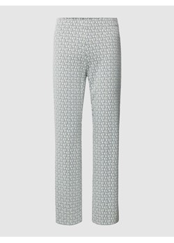 Spodnie materiałowe ze wzorem na całej powierzchni model ‘CINDY’ ze sklepu Peek&Cloppenburg  w kategorii Spodnie damskie - zdjęcie 168148991