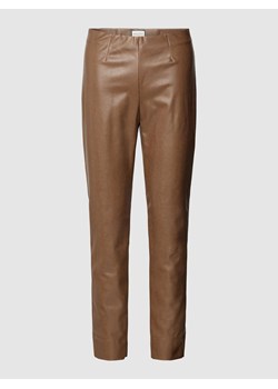 Spodnie materiałowe z rozcięciami po bokach model ‘SABRINA’ ze sklepu Peek&Cloppenburg  w kategorii Spodnie damskie - zdjęcie 168149160