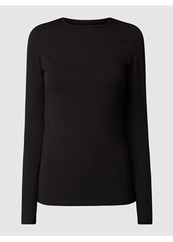 Bluzka z długim rękawem i okrągłym dekoltem ze sklepu Peek&Cloppenburg  w kategorii Bluzki damskie - zdjęcie 168149234