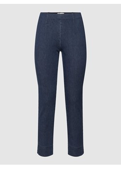 Spodnie materiałowe z elastycznym pasem model ‘SABRINA’ ze sklepu Peek&Cloppenburg  w kategorii Spodnie damskie - zdjęcie 168149461