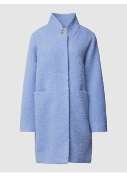 Płaszcz z żywej wełny ze stójką ze sklepu Peek&Cloppenburg  w kategorii Płaszcze damskie - zdjęcie 168149510