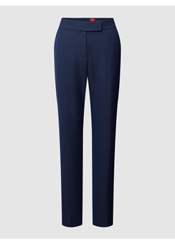 Spodnie materiałowe z fakturowanym wzorem model ‘Hilesa’ ze sklepu Peek&Cloppenburg  w kategorii Spodnie damskie - zdjęcie 168150120