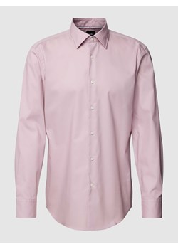 Koszula biznesowa o kroju regular fit z kołnierzykiem typu kent ze sklepu Peek&Cloppenburg  w kategorii Koszule męskie - zdjęcie 168159204