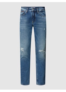 Jeansy o kroju slim fit z 5 kieszeniami model ‘SCANTON’ ze sklepu Peek&Cloppenburg  w kategorii Jeansy męskie - zdjęcie 168159341