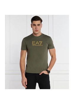 EA7 T-shirt | Regular Fit ze sklepu Gomez Fashion Store w kategorii T-shirty męskie - zdjęcie 168159540