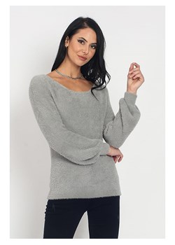 ASSUILI Sweter w kolorze szarym ze sklepu Limango Polska w kategorii Swetry damskie - zdjęcie 168160324