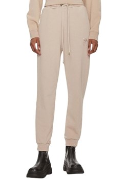 spodnie dresowe damskie pinko pden 100371 a1n7 beżowe ze sklepu Royal Shop w kategorii Spodnie damskie - zdjęcie 168165603