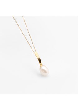 naszyjnik złoty z perłą ze sklepu ANIA KRUK w kategorii Naszyjniki - zdjęcie 168168901