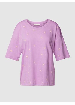 T-shirt z wzorem na całej powierzchni ze sklepu Peek&Cloppenburg  w kategorii Bluzki damskie - zdjęcie 168175450