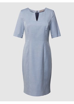 Sukienka o długości do kolan z fakturowanym wzorem ze sklepu Peek&Cloppenburg  w kategorii Sukienki - zdjęcie 168175570