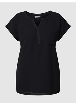 Bluzka z dekoltem w serek model ‘ZAWOV’ ze sklepu Peek&Cloppenburg  w kategorii Bluzki damskie - zdjęcie 168175581