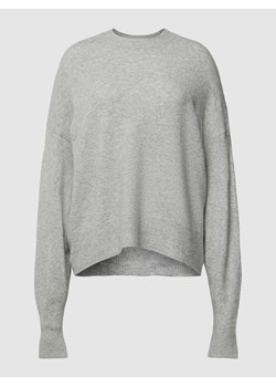 Sweter z dzianiny z fakturowanym wzorem ze sklepu Peek&Cloppenburg  w kategorii Swetry damskie - zdjęcie 168175742