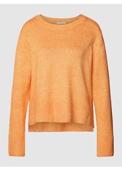 Sweter z dzianiny z okrągłym dekoltem ze sklepu Peek&Cloppenburg  w kategorii Swetry damskie - zdjęcie 168175761
