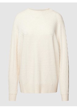 Sweter z dzianiny z fakturowanym wzorem model ‘Struk Over’ ze sklepu Peek&Cloppenburg  w kategorii Swetry damskie - zdjęcie 168175893