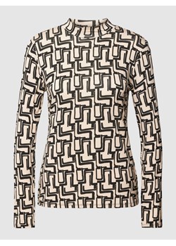 Bluzka z długim rękawem we wzory na całej powierzchni ze sklepu Peek&Cloppenburg  w kategorii Bluzki damskie - zdjęcie 168175912