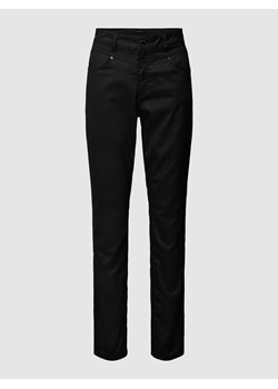Spodnie z imitacji skóry ze sklepu Peek&Cloppenburg  w kategorii Spodnie damskie - zdjęcie 168176001