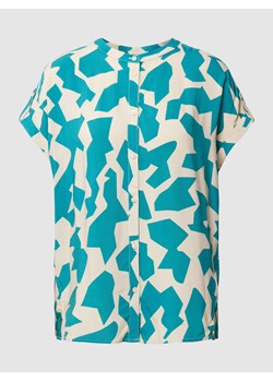 Bluzka koszulowa z wiskozy ze wzorem na całej powierzchni ze sklepu Peek&Cloppenburg  w kategorii Koszule damskie - zdjęcie 168176690
