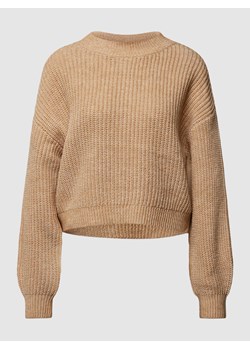 Sweter z dzianiny z efektem melanżu ze sklepu Peek&Cloppenburg  w kategorii Swetry damskie - zdjęcie 168176794