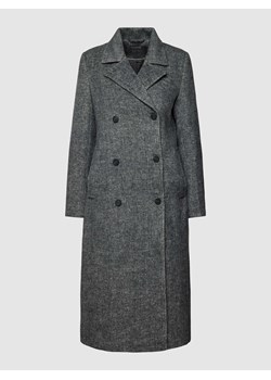 Krótki płaszcz z rozcięciem model ‘Tenerife’ ze sklepu Peek&Cloppenburg  w kategorii Płaszcze damskie - zdjęcie 168176801