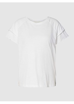 T-shirt z falistym dołem ze sklepu Peek&Cloppenburg  w kategorii Bluzki damskie - zdjęcie 168176970