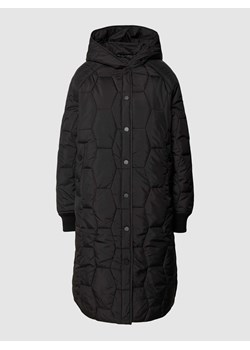 Płaszcz pikowany z kapturem ze sklepu Peek&Cloppenburg  w kategorii Płaszcze damskie - zdjęcie 168177053