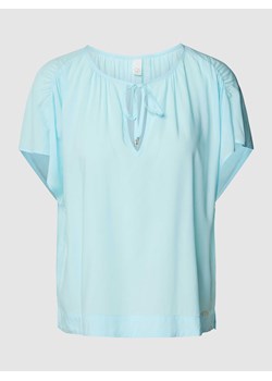 Bluzka z wiskozy z wycięciem w kształcie łezki ze sklepu Peek&Cloppenburg  w kategorii Bluzki damskie - zdjęcie 168177154