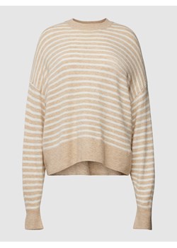 Sweter z dzianiny z fakturowanym wzorem ze sklepu Peek&Cloppenburg  w kategorii Swetry damskie - zdjęcie 168177203