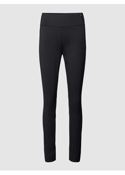 Spodnie materiałowe z bocznymi zamkami ze sklepu Peek&Cloppenburg  w kategorii Spodnie damskie - zdjęcie 168177244
