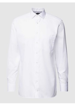 Koszula biznesowa o kroju modern fit z kołnierzykiem typu kent model ‘Global’ ze sklepu Peek&Cloppenburg  w kategorii Koszule męskie - zdjęcie 168177253