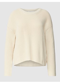 Sweter z dzianiny z okrągłym dekoltem model ‘NURIAA’ ze sklepu Peek&Cloppenburg  w kategorii Swetry damskie - zdjęcie 168177311