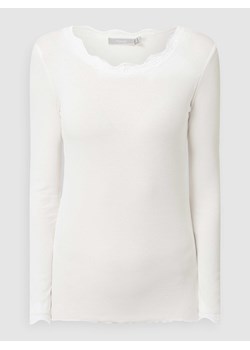 Bluzka z długim rękawem i prążkowaniem ze sklepu Peek&Cloppenburg  w kategorii Bluzki damskie - zdjęcie 168177560