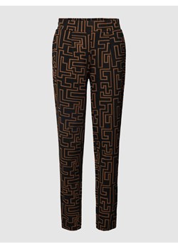 Spodnie materiałowe z elastycznym pasem model ‘RAVNA’ ze sklepu Peek&Cloppenburg  w kategorii Spodnie damskie - zdjęcie 168177722
