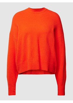 Sweter z dzianiny z fakturowanym wzorem ze sklepu Peek&Cloppenburg  w kategorii Swetry damskie - zdjęcie 168178610