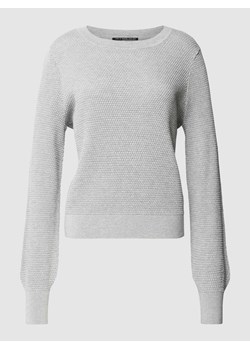 Sweter z dzianiny z bufiastymi rękawami ze sklepu Peek&Cloppenburg  w kategorii Swetry damskie - zdjęcie 168178814